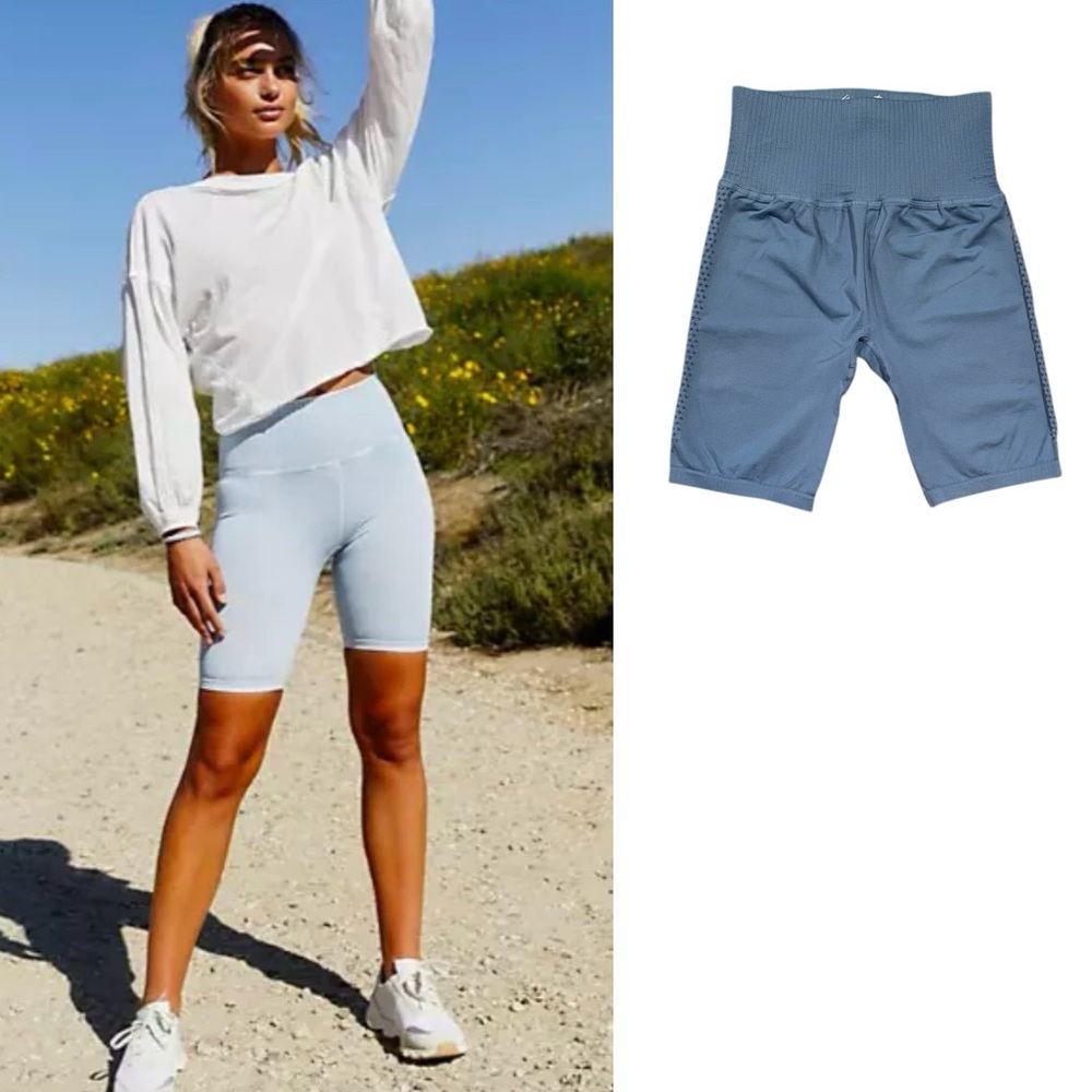 NWOT Free People Good Karma Bike Shorts